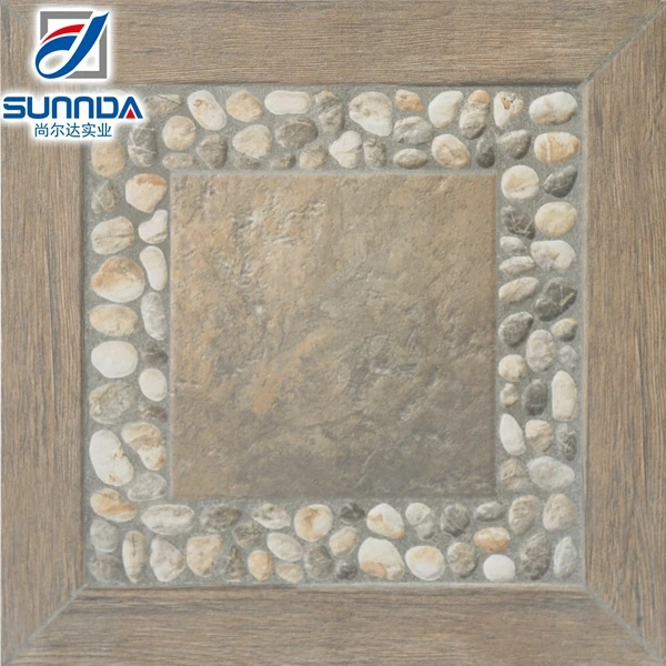 Pebble Design 40x40cm Non Slip Ceramic Floor Tile Pebble Design 40x40cm Non Slip Ceramic