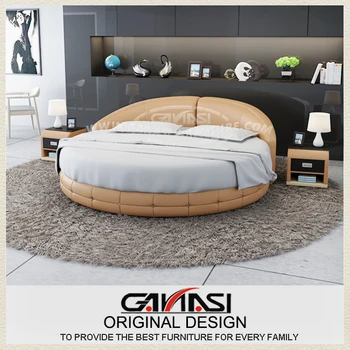 Foshan Bedroom Furniture Round Leather Bed Modern Set Ganasi Furniture Buy Round Bed Round Leather Bed Bedroom Furniture Product On Alibaba Com