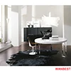 Luxury Acrylic White Small Hotel Kfc Mcdonald Cafe Coffee Fast Food Shop Dining Table Design