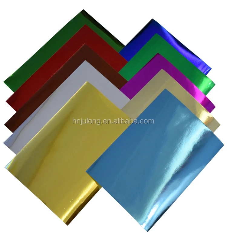 Manufacture Professional Supply Holographic Metallic Paper Cardboard for Printing and Box Packaging