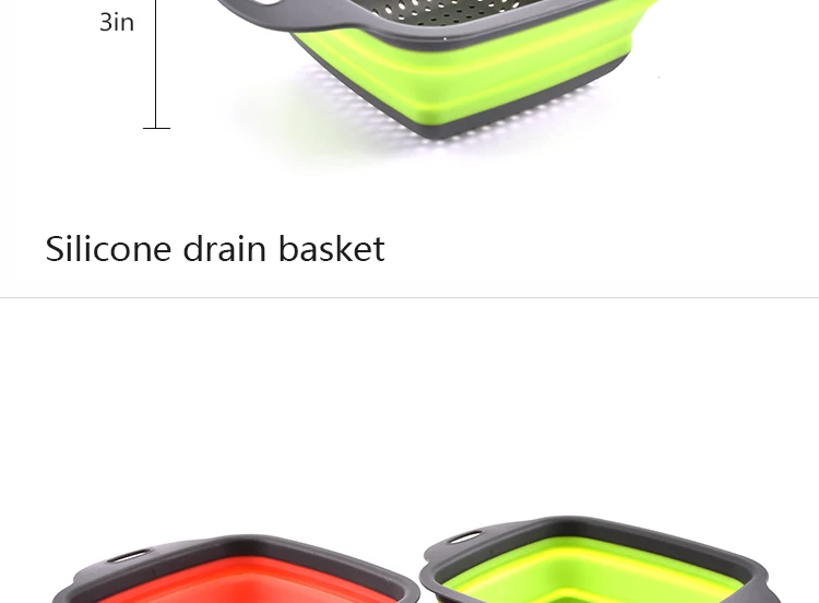 Silicone drain basket