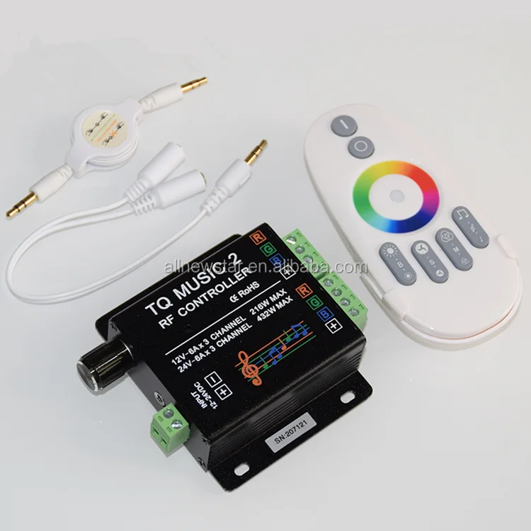 Контроллер музыкальный для RGB. Led Controller DC 12v. Музыкальный контроллер для светодиодной ленты. Контроллер RGB подсветки.