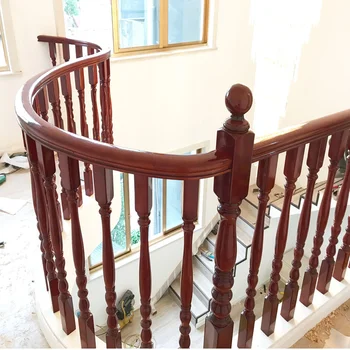 Interior Decorative Wood Staircase Square Column - Buy ...