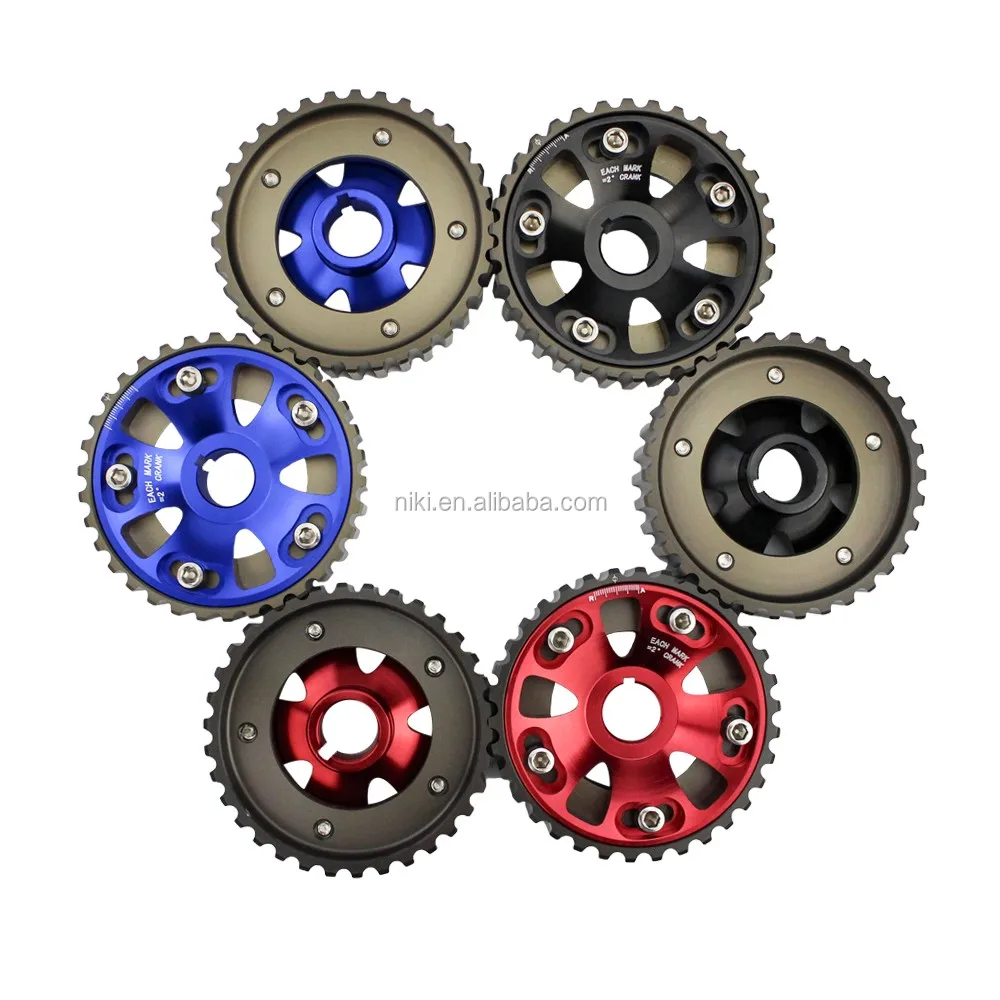 pcs adjustable engine cam gear alloy timing gears cam pulley pulleys gears for honda for civic buy adjustable engine cam gears engine cam gear kit for civic cam pulley pullys gears product on pcs adjustable engine cam gear alloy