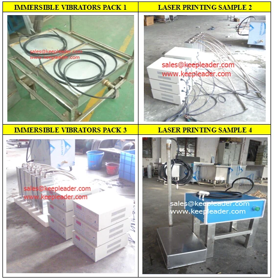 Immersion Transducers Plate Ultrasonic Cleaner