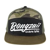 custom embroidery patch mesh back baseball cap hat printed pattern 7-panel style camo trucker cap