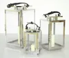 Polish stainless steel metal lantern pop