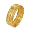 51349 Hot Sale Luxury 24k Gold Printed Peacock Bangle Bracelet