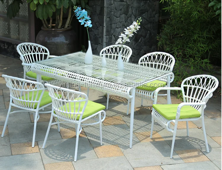 Popular Discount Patio Outdoor Furniture Restaurant Armless Chair
