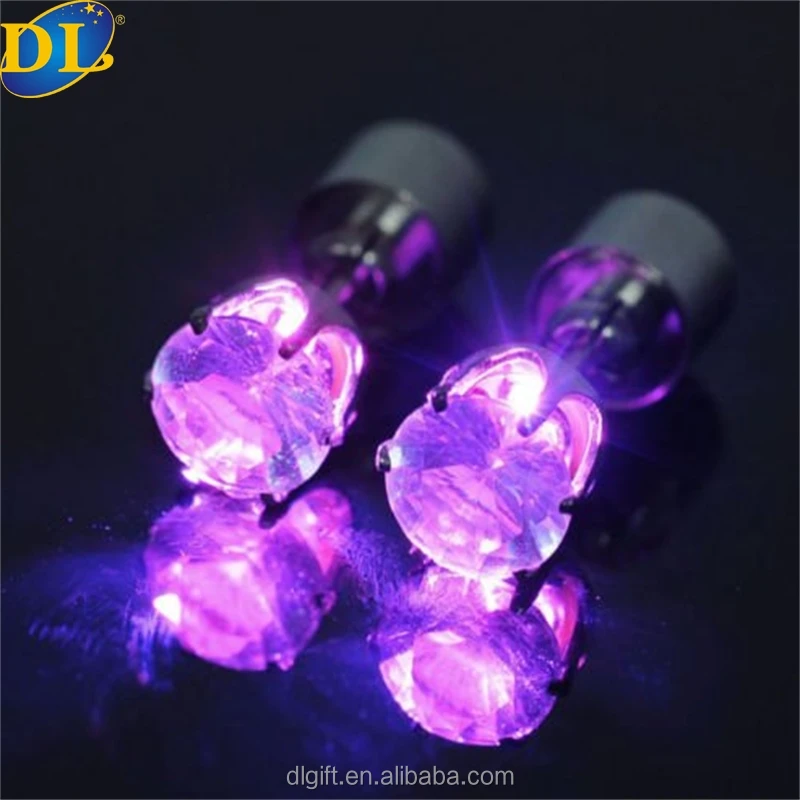 8 Pairs Bling Charming Led Earrings Light Up Star Glowing Ear Studs For Party Mens Earring Stud Flashing Gold Product 8 Pairs Bling Charming Led Earrings Light Up Star Glowing Ear Studs For Party Mens Earring Stud Flashing Gold Product