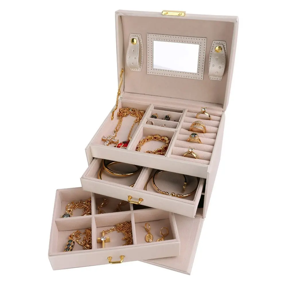 Buy ELOI Travel Jewelry Organizer White Jewelry Case Vegan
