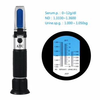 refractometer urine gravity specific test medical protein meter clinical veterinary equipment albumin serum concentration atc handheld larger alibaba tool