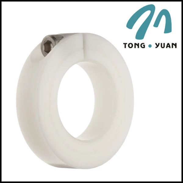 One Piece Split Clamping Plastic Shaft Collar Buy Clamp Shaft Collar