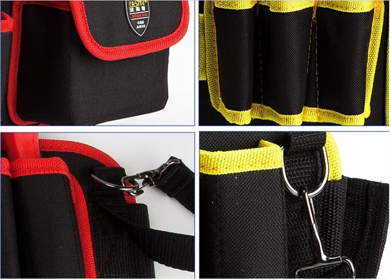 1pc Boîte à outils Ceinture Sac Professionnel Électriciens Outil Sac Travail Sac Titulaire