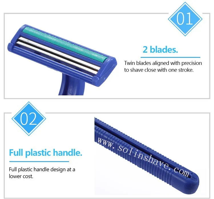 Imported Japanese Stainless Steel Disposable Razor 2 Blade Buy