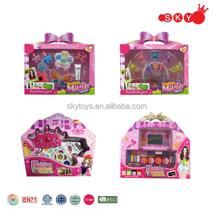 Plastic Baby Girl Makeup Cosmetic Toys Set Makeup Cosmetic Toys Set