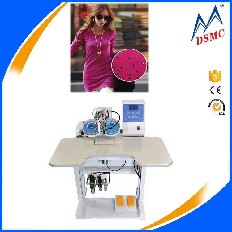 Automatic Hot Fix Fabric Strass Stone Fixing Machine For Clothes Buy