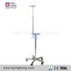 Hospital stainless steel IV pole pump stand