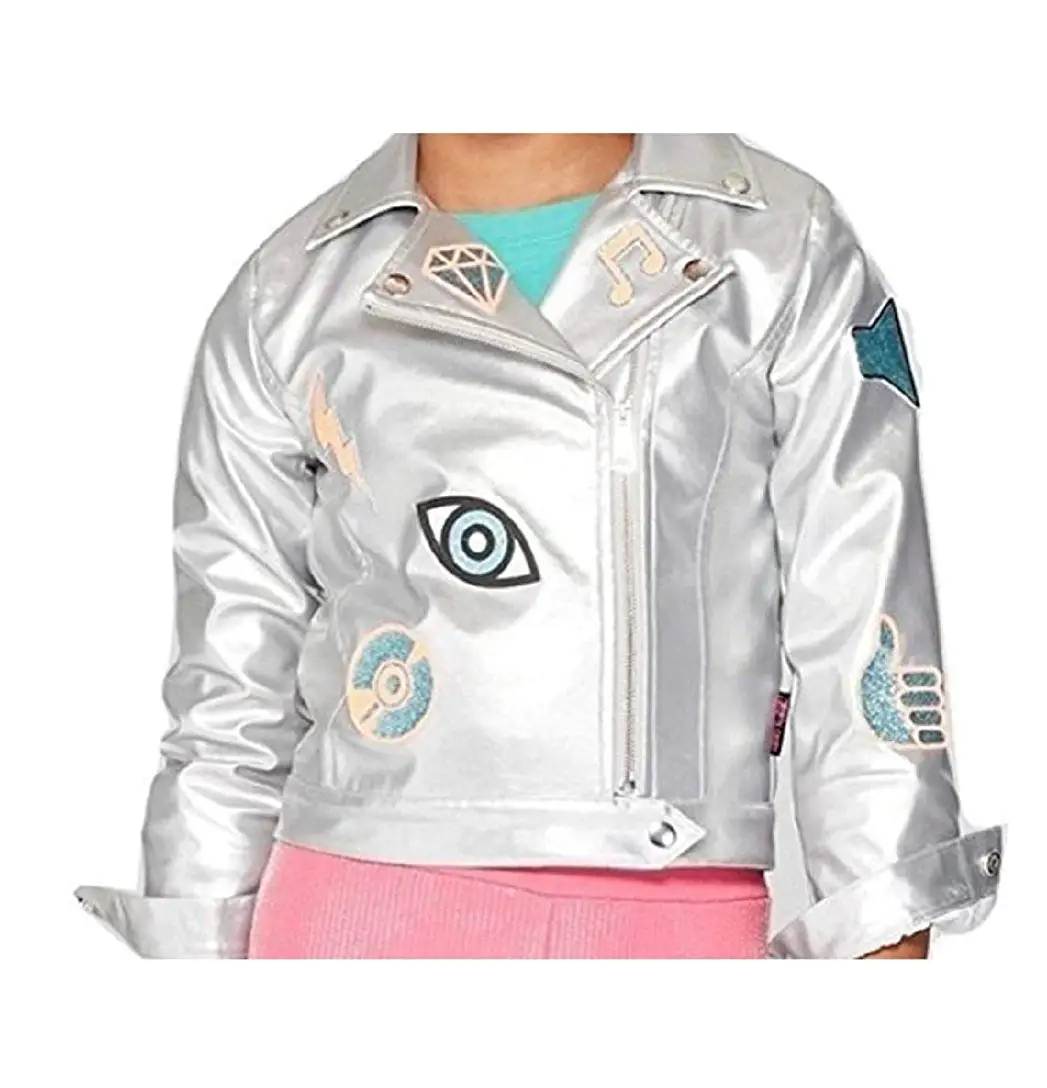 jojo jacket silver