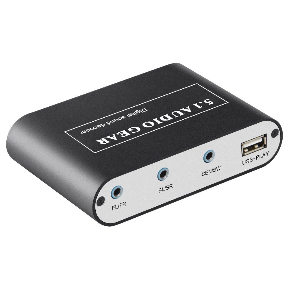 5.1 Digital Audio Converter Decoder Channel Dts/ac3 Digital Surround