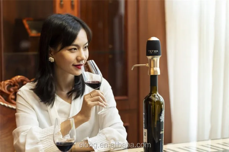 2019 New Product Aerator, Electric for Red & White Wine, Instant one-Button Wine Aerator With High Quality