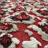 Heavy Making Sequin Sample Cheap Lace Fabric