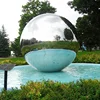 20 inch hollow metal sphere stainless steel Large outdoor garden ornament hollow sphere 50cm