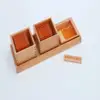 Montessori Math Materials kids educational Toys Introduction to Decimal Symbols with Trays