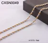 Cheap Price Top Fashion Stainless Steel Silver & IPG Chain Necklace