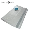 Cheaportable fir far infrared sauna weight loss blanket 3 zones digital control fat reduce body wrap hot thermal slimming detox