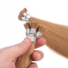 Natural Straight I Tip Human Hair Pre-bonded Stick Tip Hair Russian Hair