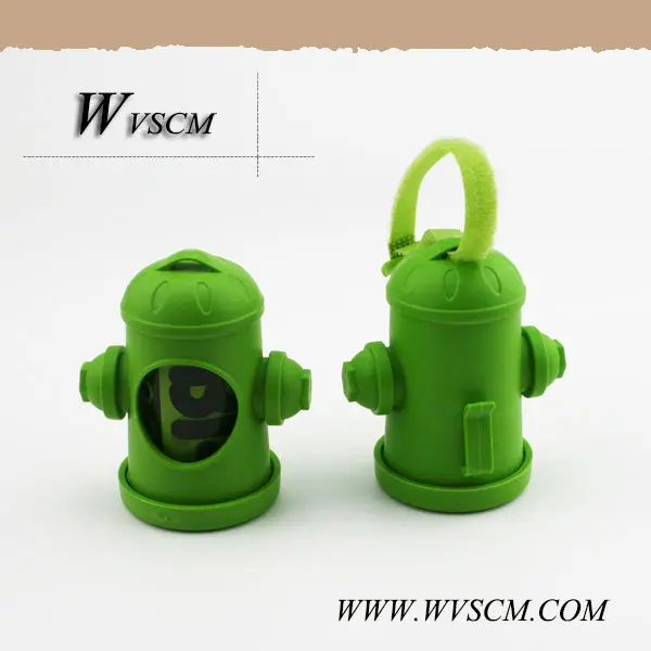 fire hydrant poop bag dispenser