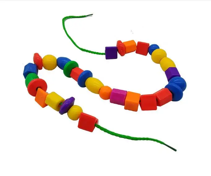 Stringing Beads With Laces Toddler Crafts Toys For Toddlers ...