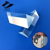 Optical glass triangle prism, high quality bk7 equilateral prism 30 * 50 mirror optical coating glass lens custom lens