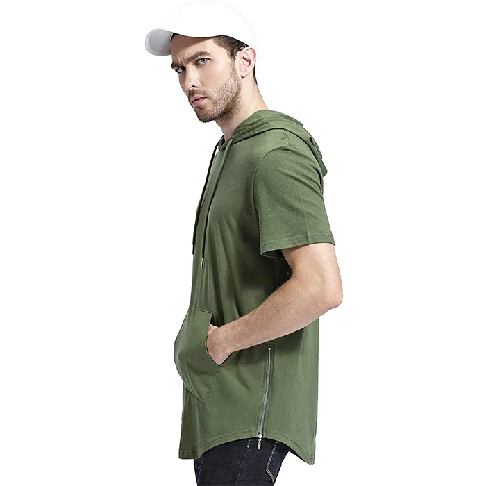 Short Sleeve hoodie,hooded sweatshirt,side zipper hoodie,fscaps.jpg