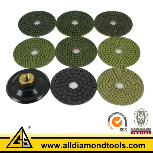 300 Grit Granite Marble Floor Polishing Pads Power Tool Accessory For