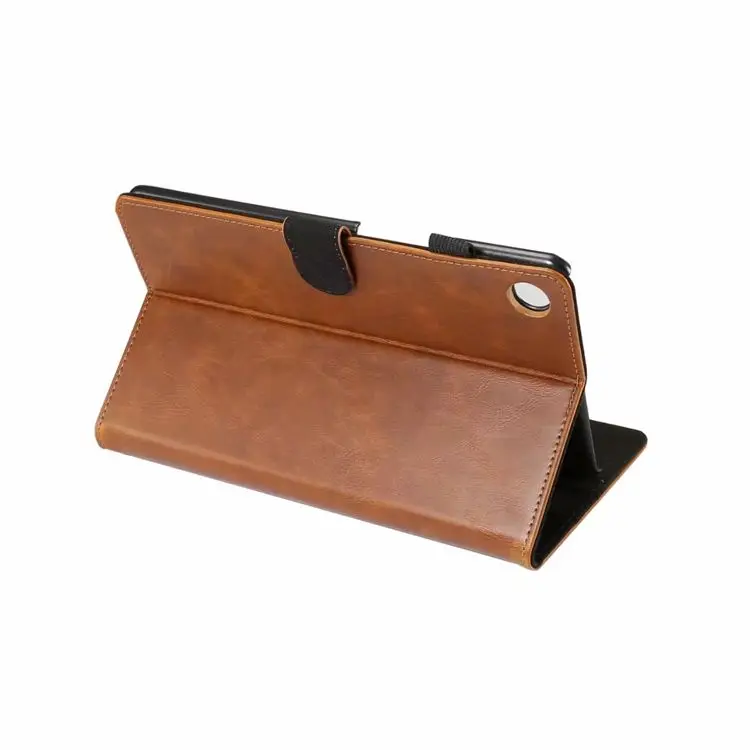 Custom New Shockproof Auto Sleep Folio PU Leather Smart Case Cover For Huawei Mediapad M5 8.4 Tablet Case