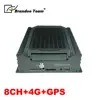 H.265 compression 4G GPS 4 Channel HDD Mobile DVR 1080P Full HD Recording for Bus Train Taxi Truck Used