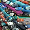 High Quality 100% Polyester no spandex print Satin Solid Woven stock Fabric