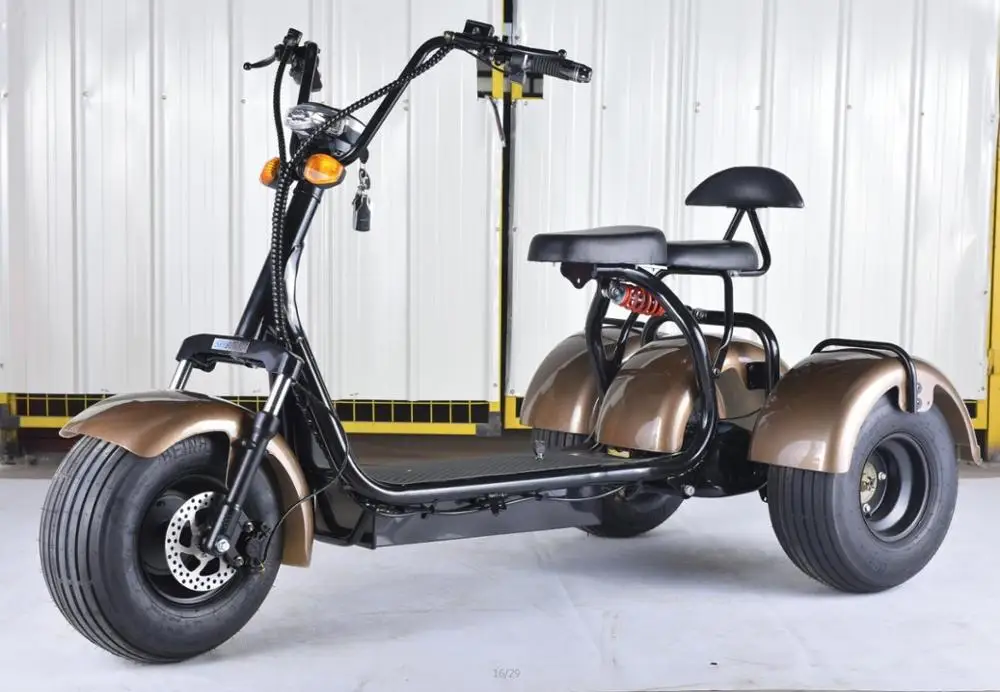 three wheel electric scooter