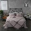 wholesale whashed polyester cotton turkey quality lace princess muji korean style comforter duvet cover sheet bedding sets