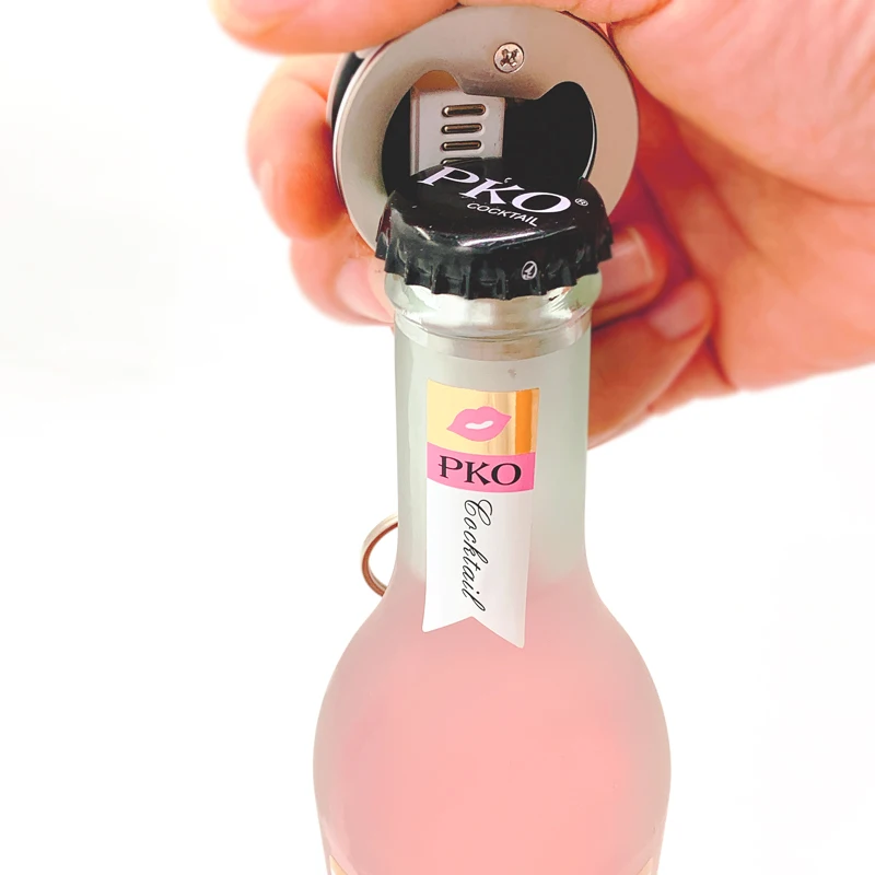 Factory bottle opener keychain usb cable 3 in 1 key ring muliti-function usb charger for ios for android for type c - ANKUX.COM