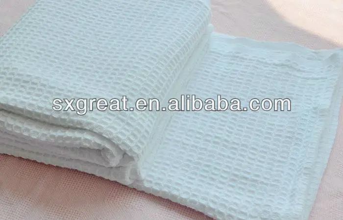 Wholesale 100% Cotton White Waffle Weave Cotton Hospital Blanket - Buy ...