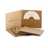 Customize China recycled unique single CD packaging kraft paper sleeve