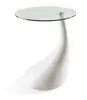 Modern Round Lounge Area Living Room Nesting Side Table