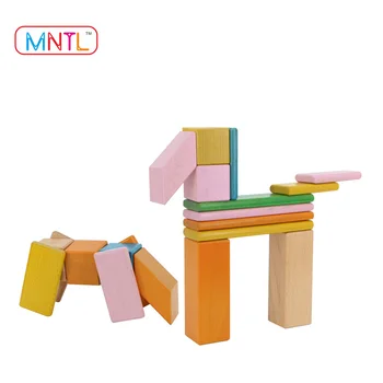 magnetic wooden block set