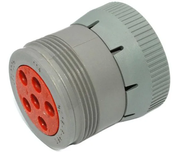 Deutsch Hd10 Series Hd10696p Hd16696s Plug 6 Pin Round Connector