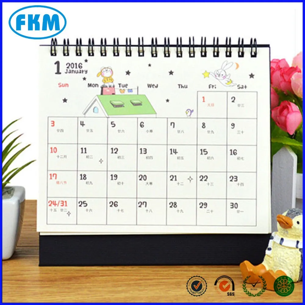 2016 Leuke Cartoon Dier Bureau Kalender Planner Tafel Agenda Memo - Buy Dier Bureau Kalender,Kalender Met Memo Kalender Product on Alibaba.com