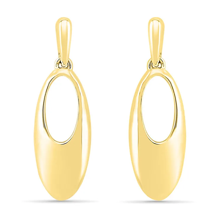 pendant stud earring