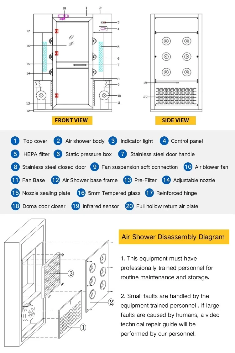 Clean Room Air Shower(flb1b) Buy Air Shower,Single Personsingle